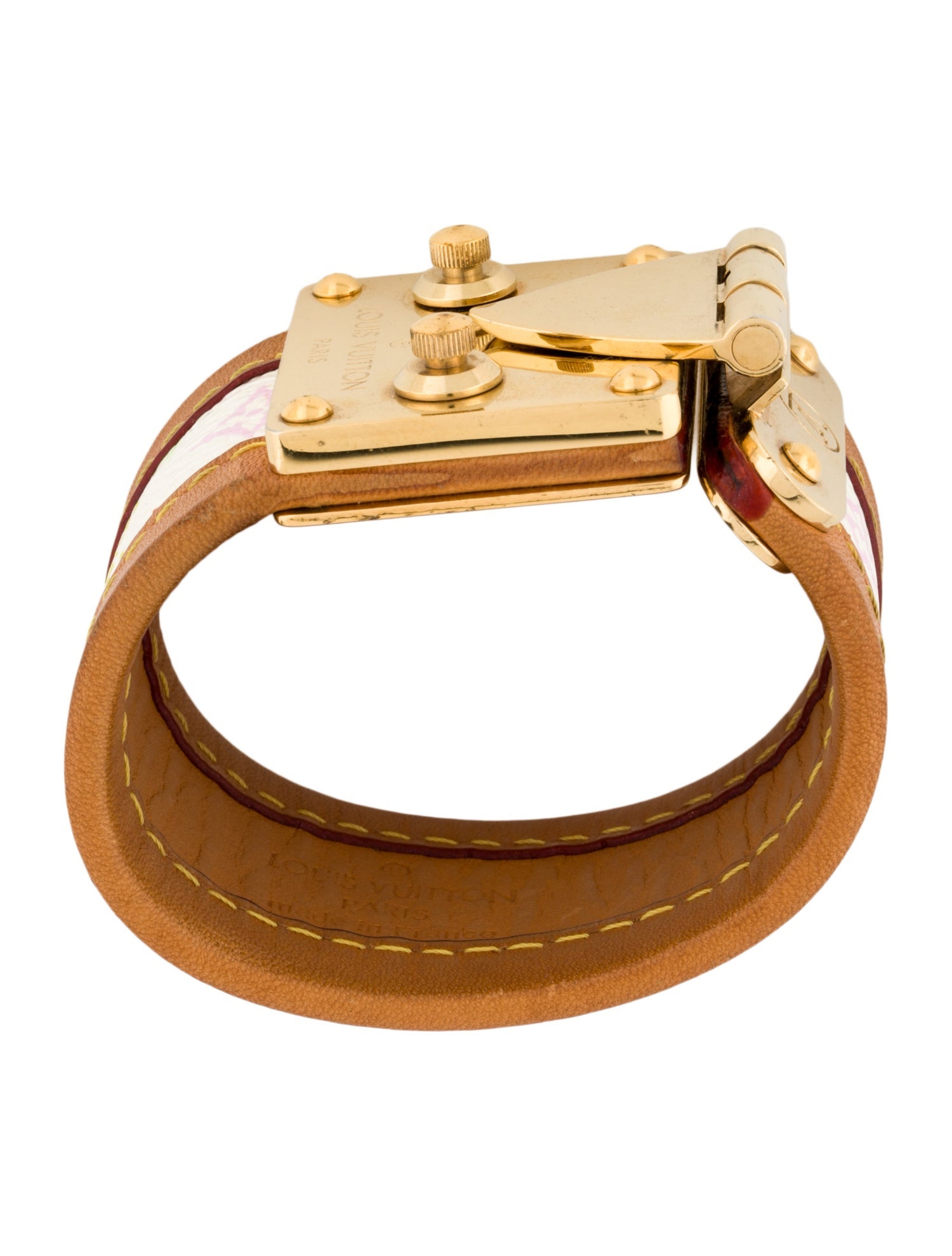 Louis Vuitton Murakami Monogram S-Lock Bracelet